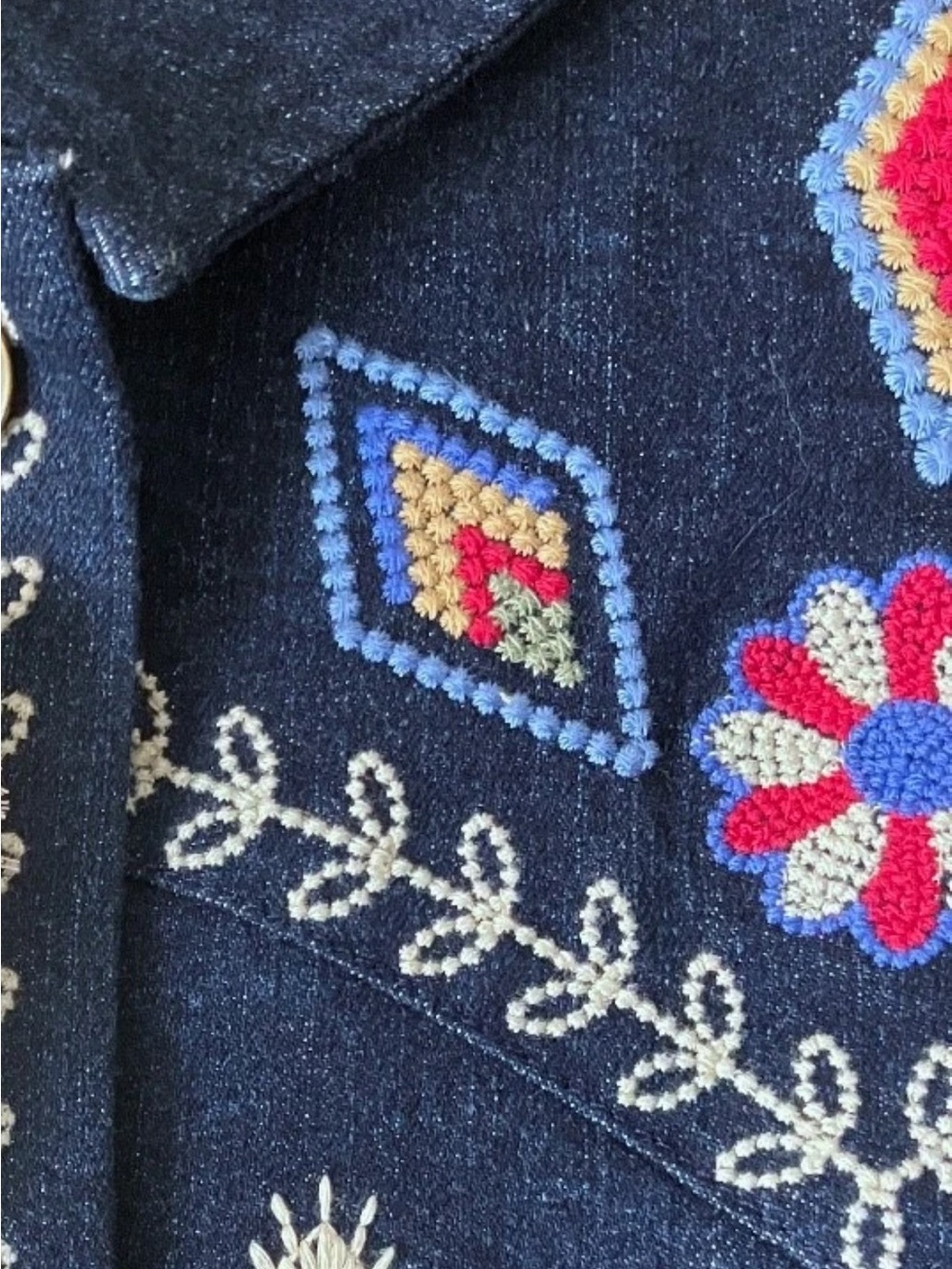 Johnny Was Western Mila beaded embroidered jacket NWT - Picture 10 of 13